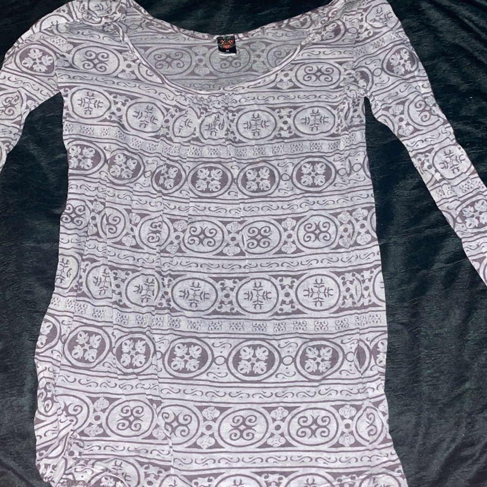 Women’s Semi Transparent Blouse with Cami Tank